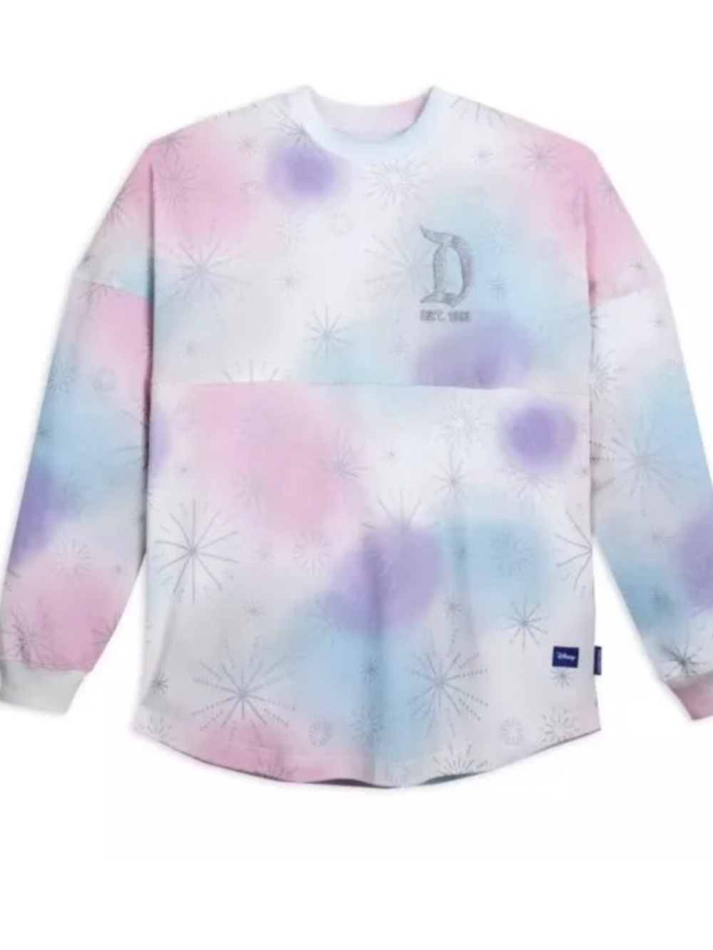 Spirit Jersey 100 Years Disneyland Resort Pastel Tye Dye Silver Mickey & Friends - Picture 9 of 10